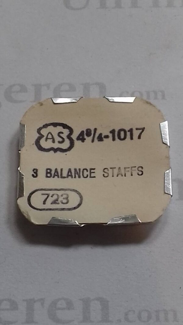 AS Cal. 1017 - 723. Balance staff. NOS.