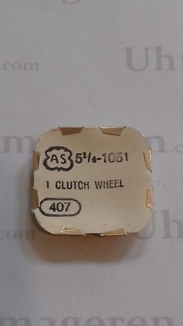 AS Cal. 1051 - 407. Clutch wheel. NOS.
