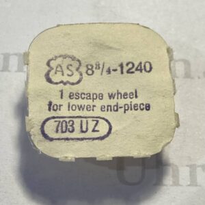 AS cal. 1240 part 703. Escape wheel for lower end-piece. NOS.