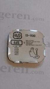 AS Cal. 1130 - 445. Setting lever spring. NOS.