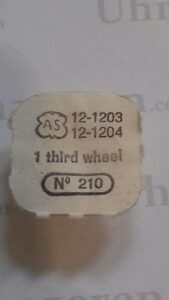 AS Cal. 1203 - 210. Third wheel. NOS.