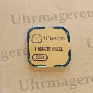 AS cal. 1250 part 260, minute wheel. NOS