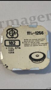 ETA Cal. 1256 part 182.