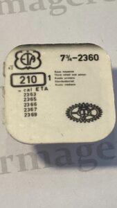ETA Cal. 2360 part 210.