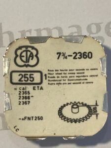 ETA Cal. 2360 part 255.