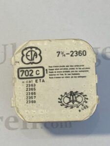 ETA Cal. 2360 part 702.