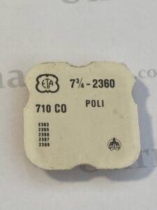 ETA Cal. 2360 part 710.
