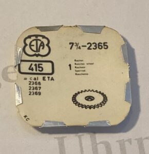 ETA Cal. 2365 part 415.