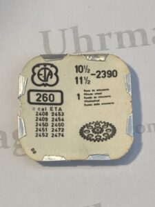 ETA Cal. 2390 part 260.