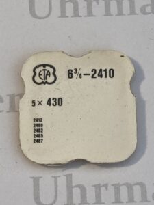 ETA Cal. 2410 part 430.