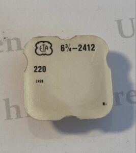ETA Cal. 2412 part 220.